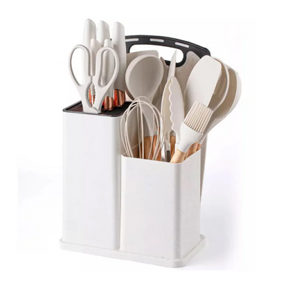 SET DE UTENSILIOS DE COCINA – 19 PIEZAS ✨🍳