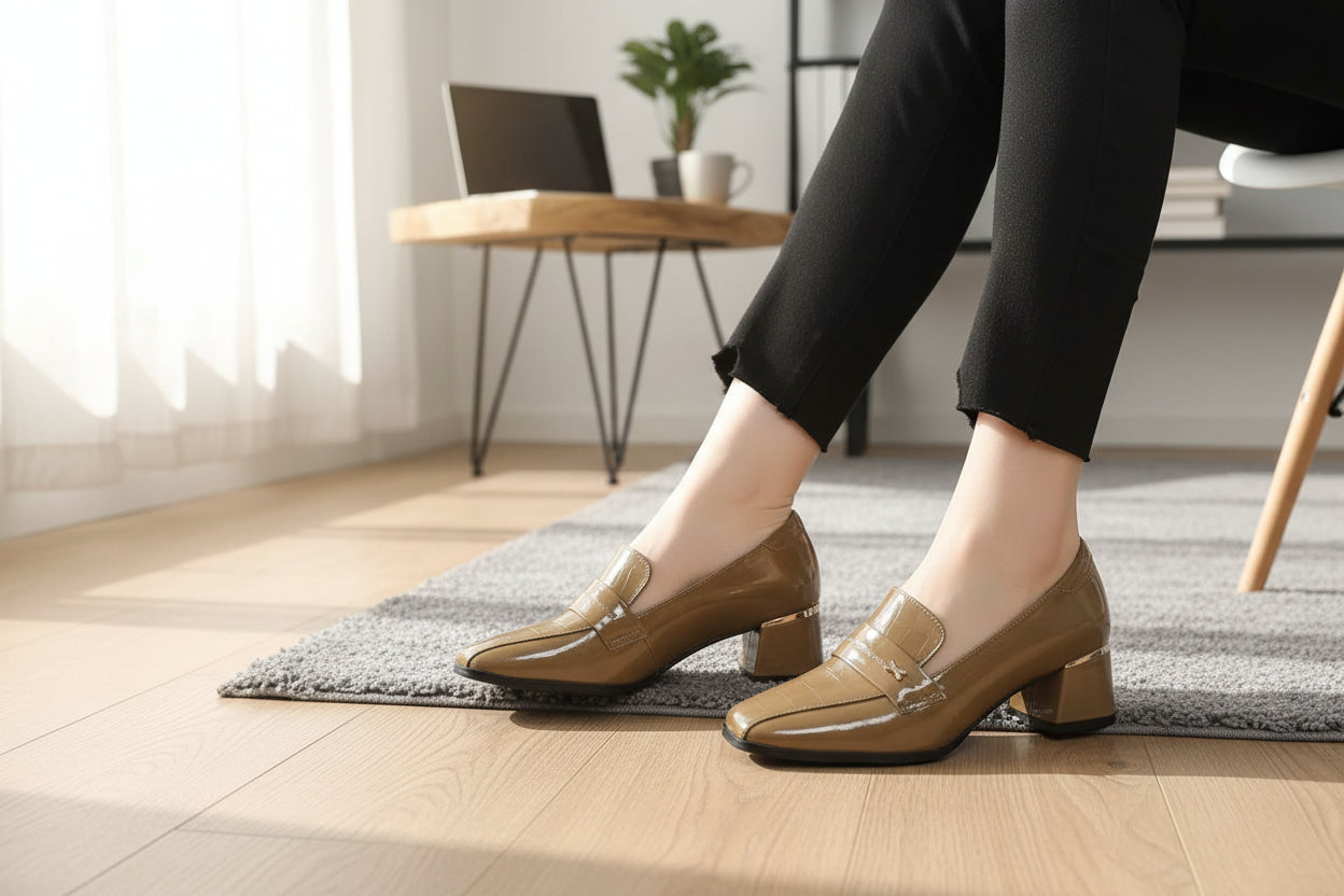 CALZADO TACONES CHAROL - Mujer Elegante
