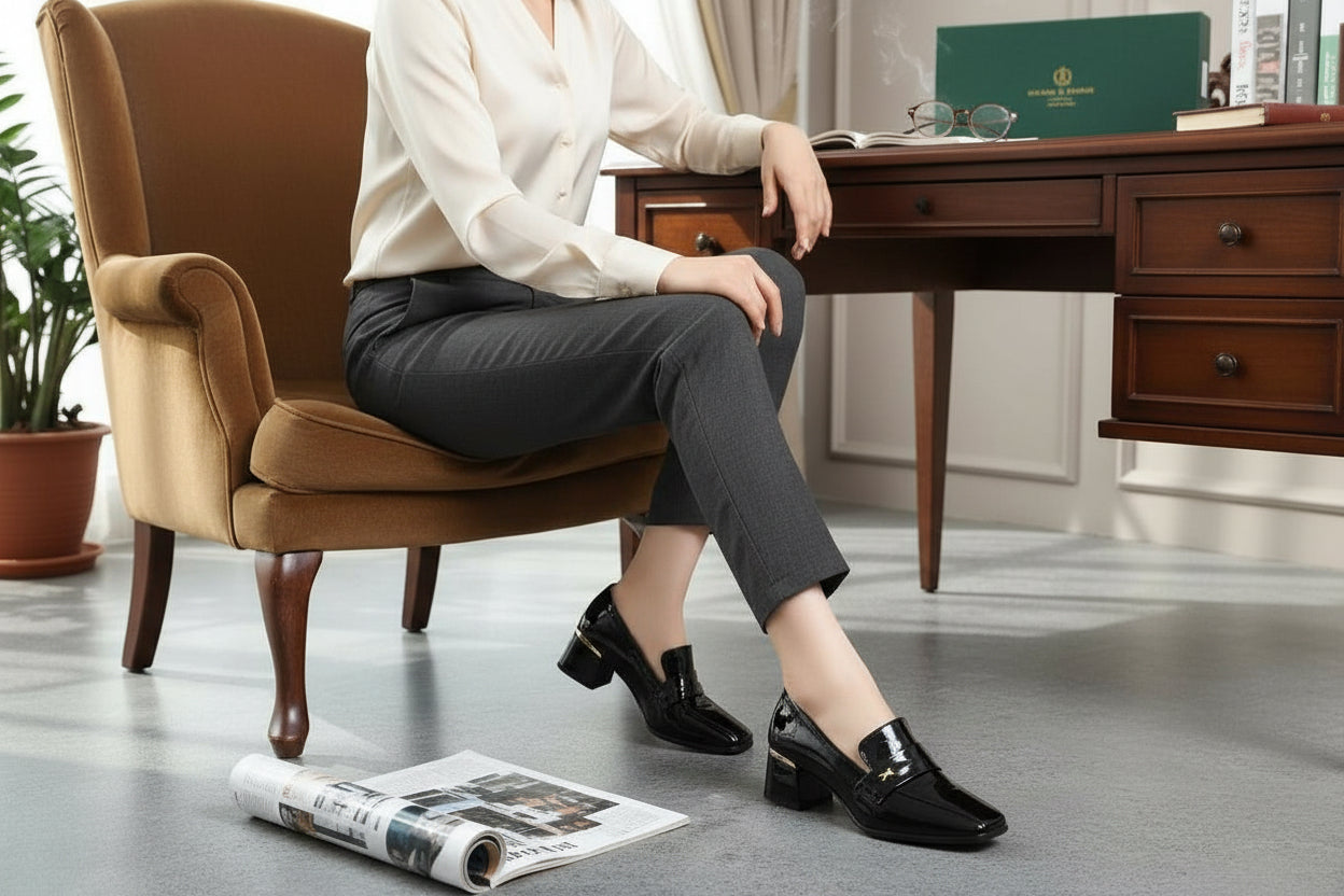 CALZADO TACONES CHAROL - Mujer Elegante