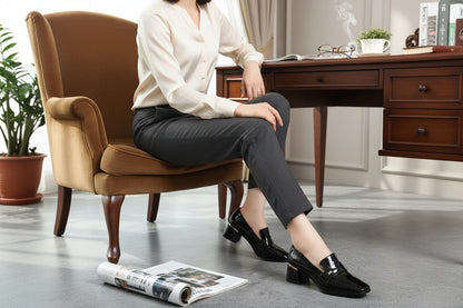 CALZADO TACONES CHAROL - Mujer Elegante