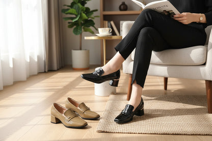 CALZADO TACONES CHAROL - Mujer Elegante