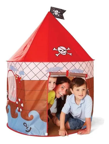 Juego infantil Carpa Castillo rojo