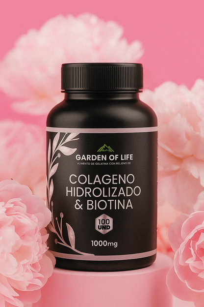 COLAGENO HIDROLIZADO+BIOTINA GARDEN OF
